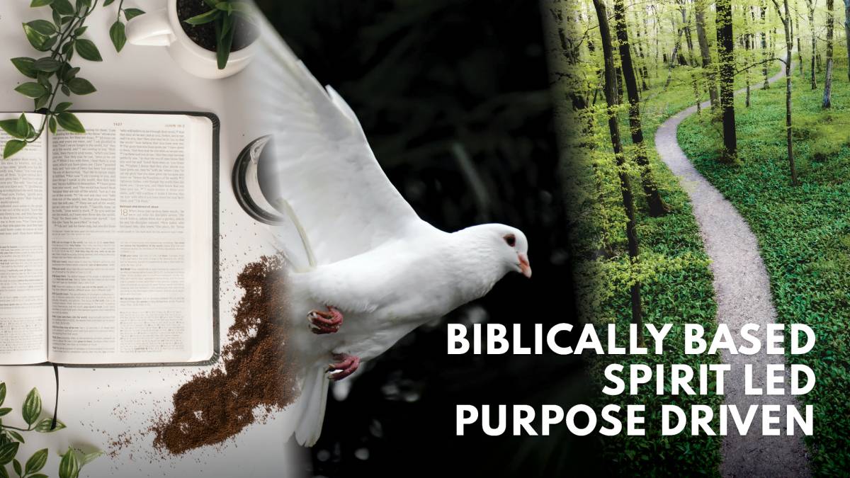 Bible Based - Holy Spirit Led - Purpose Driven