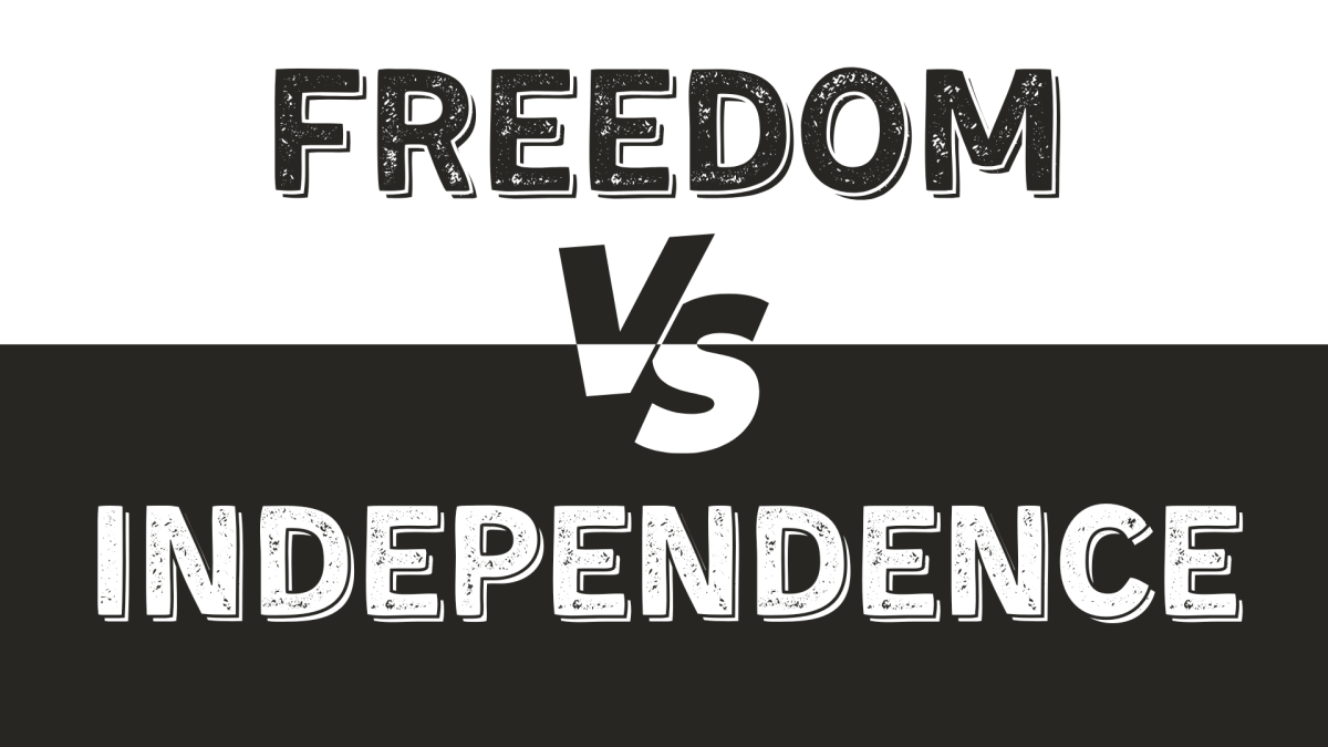 Freedom Vs. Independence