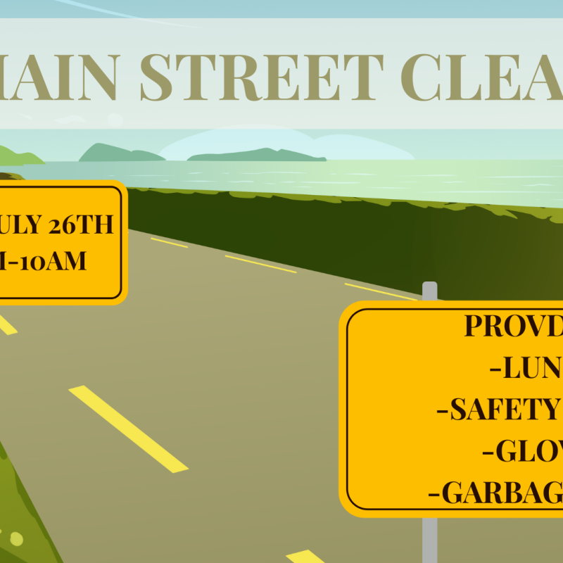 Main Street Clean-Up Adopt a Highway