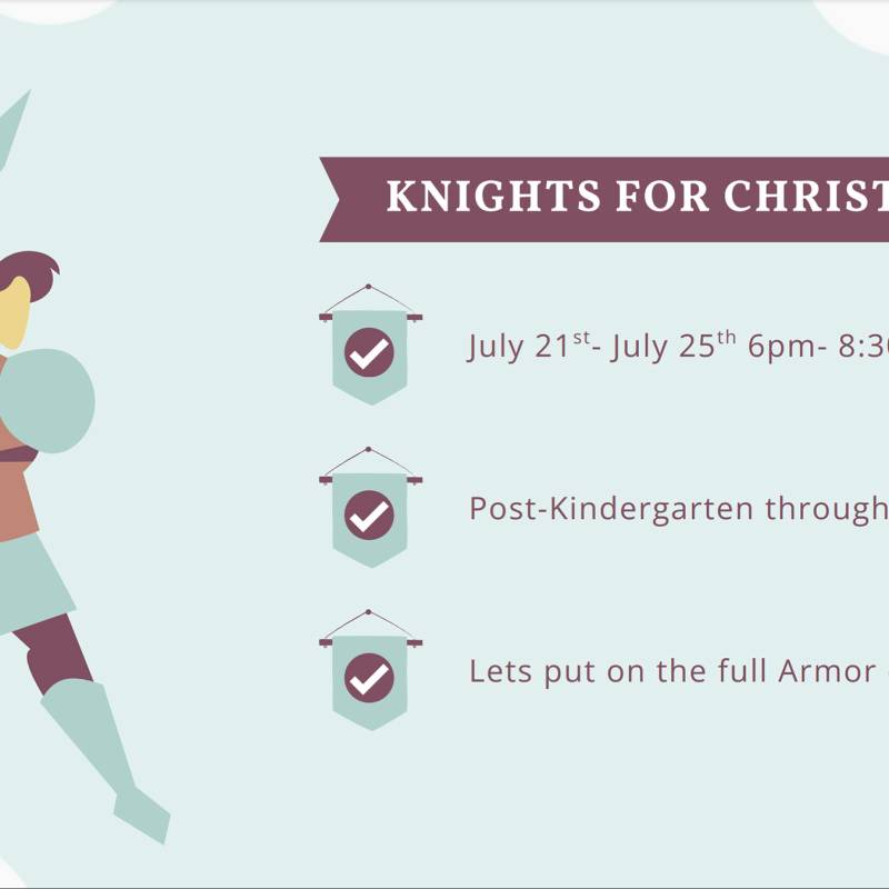 Knights for Christ VBS 2025